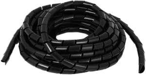 17 METRES POLYETHYLENE SPIRAL E BIKE MTB COMPUTER CAR 6MM/12MM CABLE TIDY WRAP