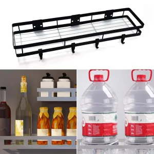 4926 50cm Metal Space Saving Multi-Purpose Kitchen Spice Rack Storage Organizer Shelf Stand .