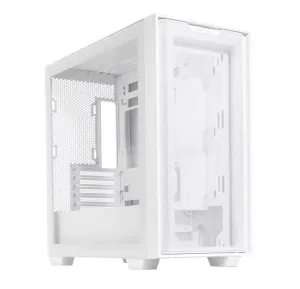 ASUS A21 Micro-ATX White Case with Mesh Front Panel