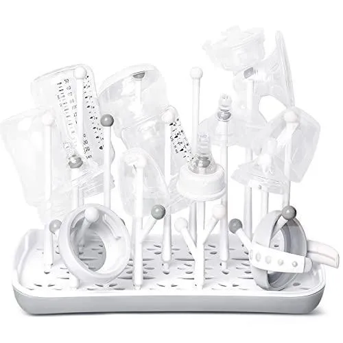 Baby Bottle Dryer Rack with Removable Water Tray