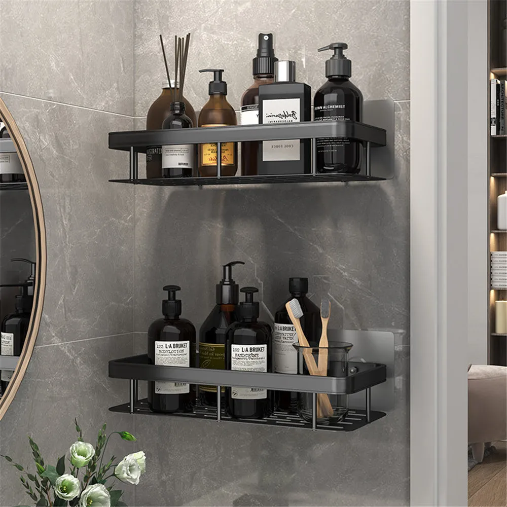 Bathroom Shelves No-drill Corner Shelf Shower Storage Rack Organizer