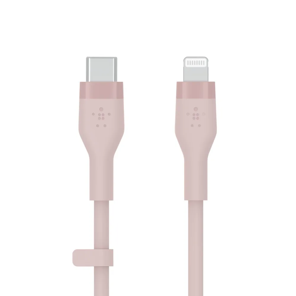 Belkin Usb-C To Lighting, Silicone, 1M, Pink