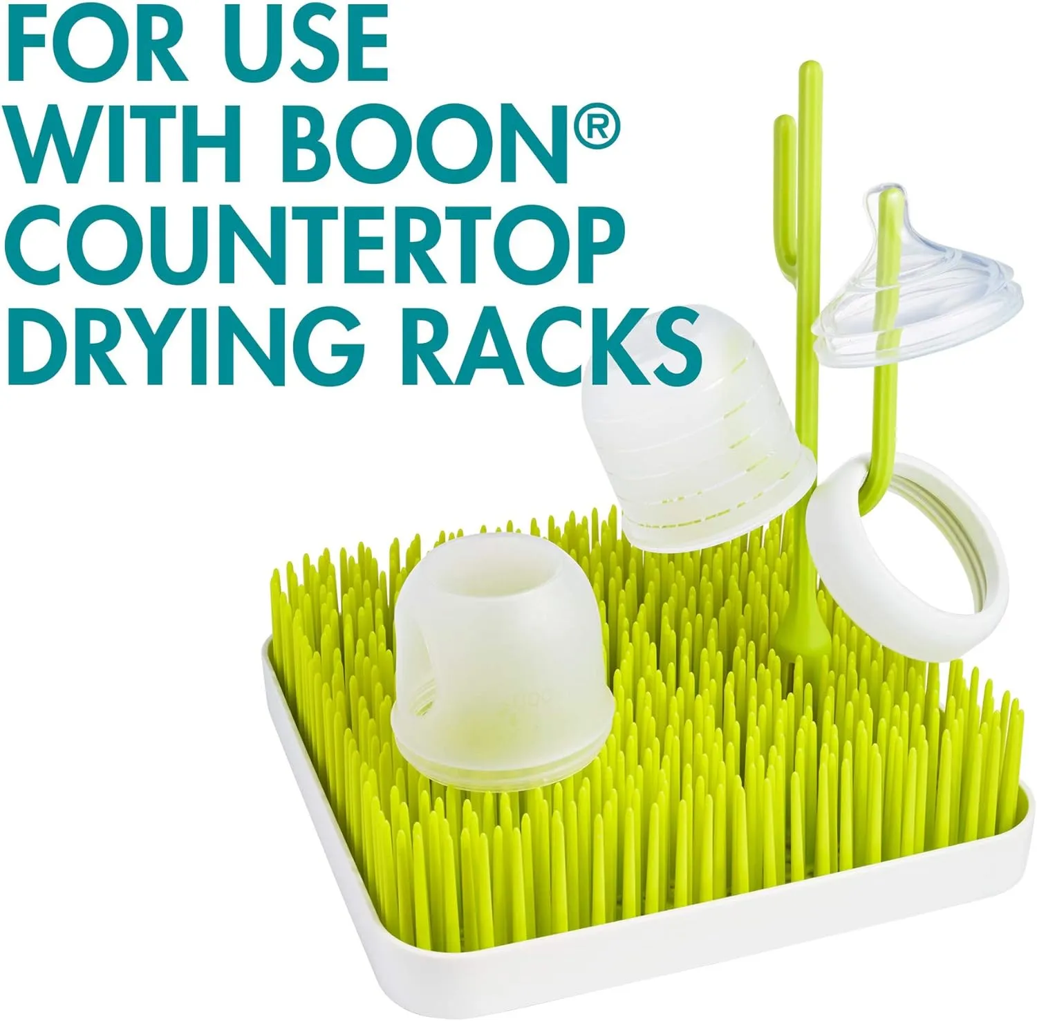 Boon Poke Drying Rack Accessory, Green