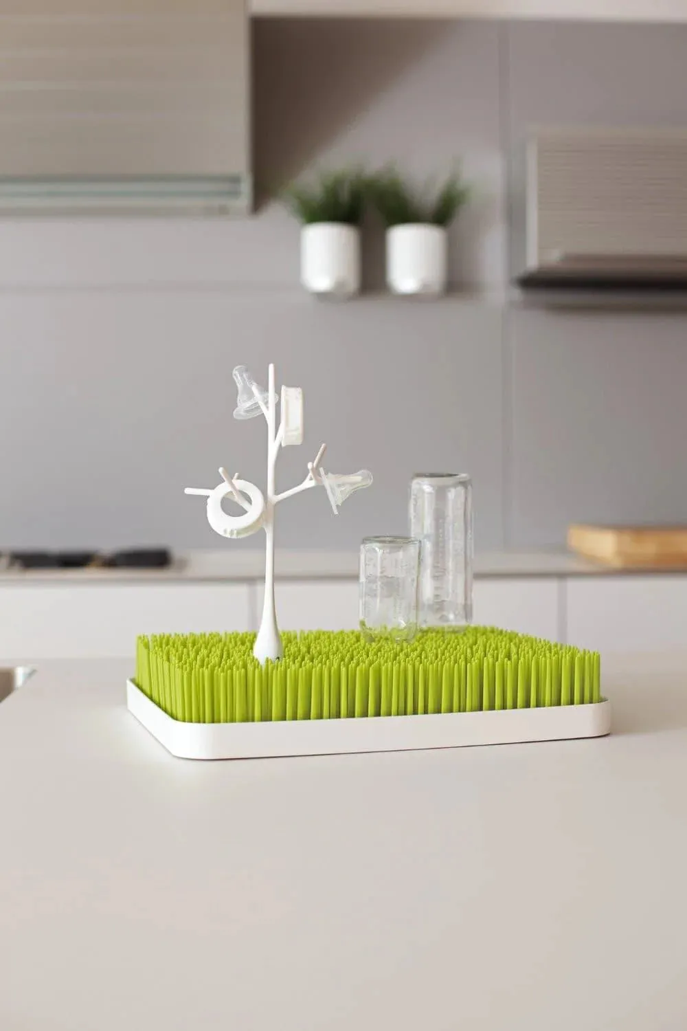 Boon Twig Grass & Lawn Drying Rack Accessory - White