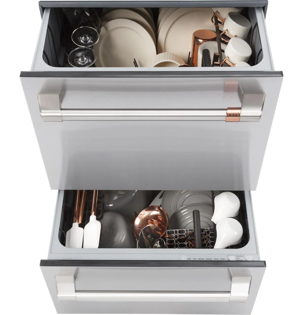 Cafe CDD420P2TS1 Caf(eback)™ Dishwasher Double Drawer