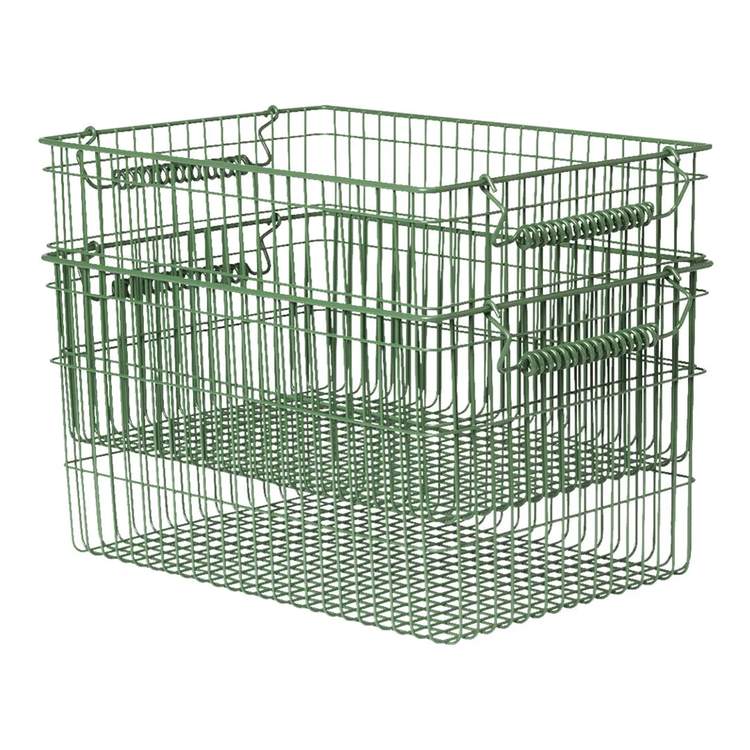 Cala Stackable Baskets - Set of 2