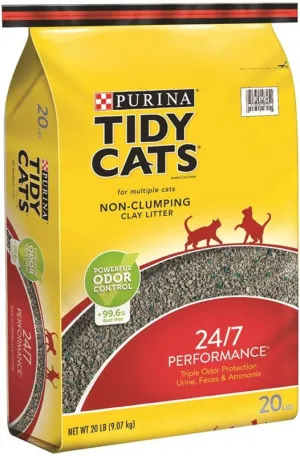 Cat Litter 24-7 20lb Conventio