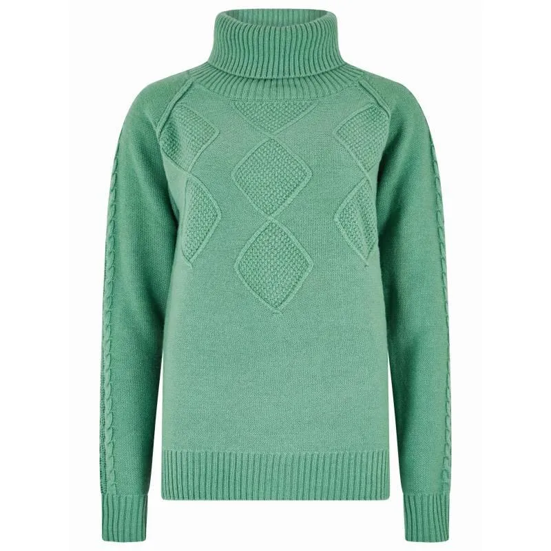 Dubarry Belleek Ladies Roll Neck Jumper - Crab Apple