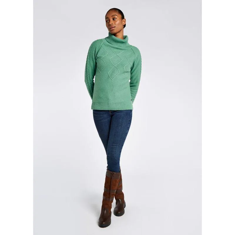 Dubarry Belleek Ladies Roll Neck Jumper - Crab Apple