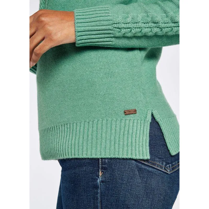 Dubarry Belleek Ladies Roll Neck Jumper - Crab Apple