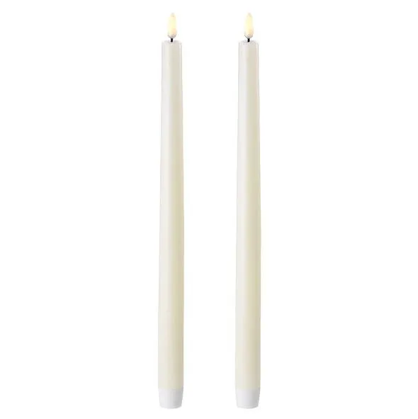 Faux LED Dinner Candle - Three Sizes