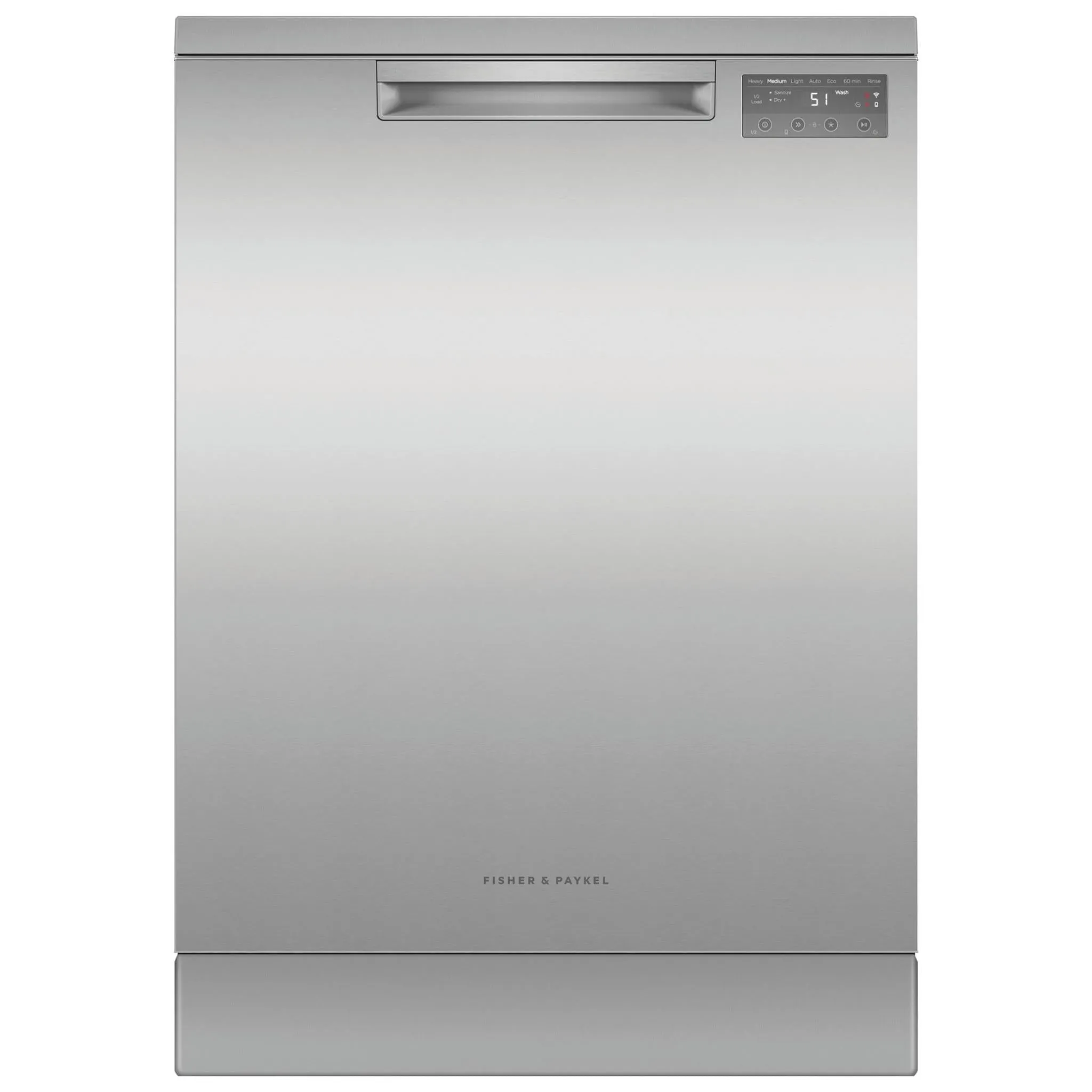 Fisher & Paykel DW60FC2X3 15-Place Setting Freestanding Dishwasher (Stainless Steel)