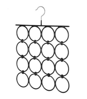 Folding Scarf Hanger Black