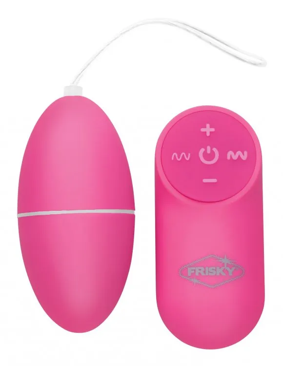 Frisky Scrambler 28x Vibrating Egg W/ Remote