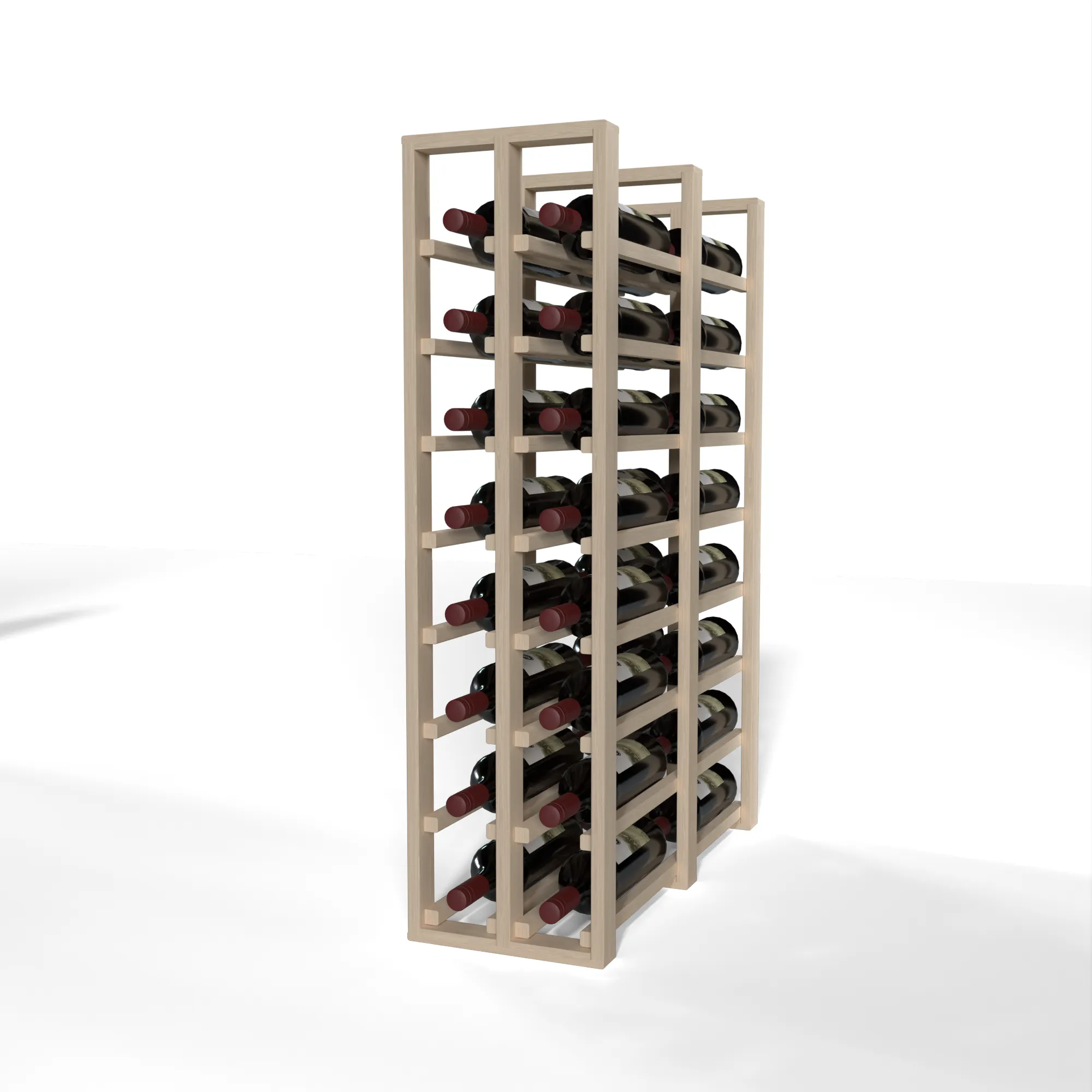 GrandCellar™ - 2 Column Full-Depth Double Deep Wine Rack - 36"