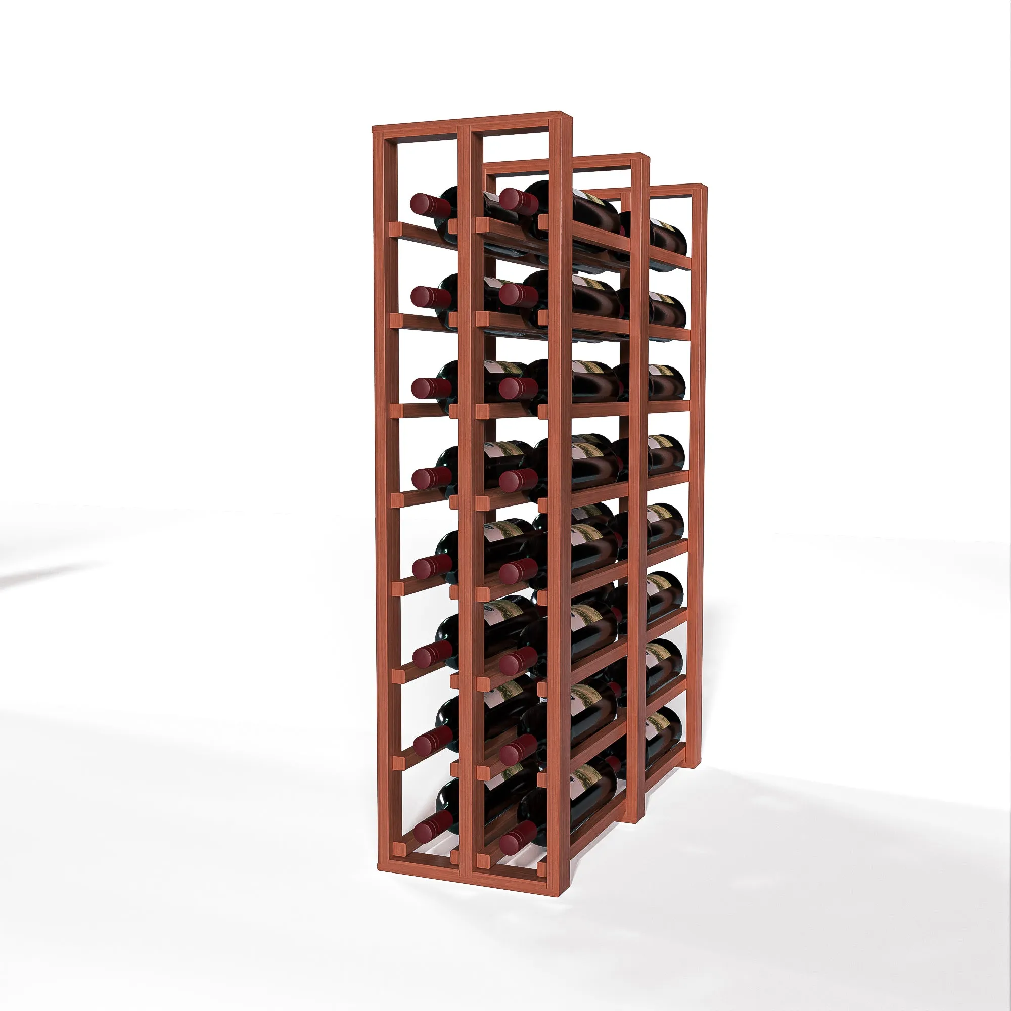 GrandCellar™ - 2 Column Full-Depth Double Deep Wine Rack - 36"