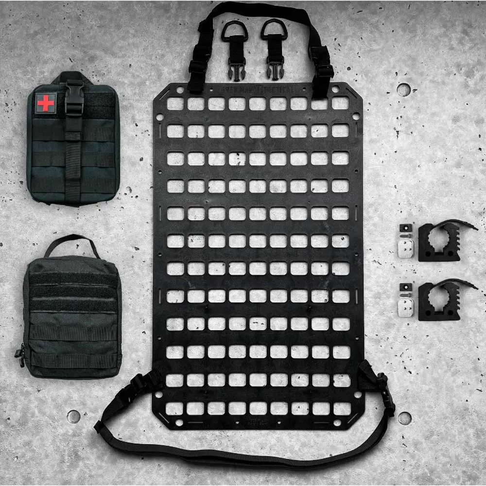 Grey Man Tactical - Vehicle Seatback RMP™ Package - 15.25 x 25 RMP™   RMP Straps™ [Headrest]   [Seat Bottom]