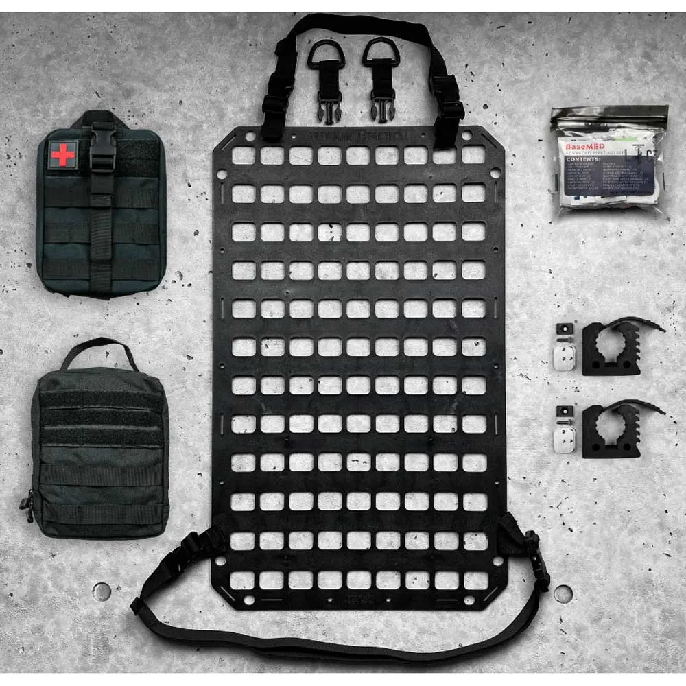 Grey Man Tactical - Vehicle Seatback RMP™ Package - 15.25 x 25 RMP™   RMP Straps™ [Headrest]   [Seat Bottom]