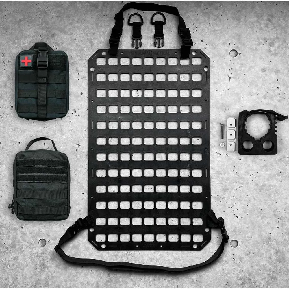 Grey Man Tactical - Vehicle Seatback RMP™ Package - 15.25 x 25 RMP™   RMP Straps™ [Headrest]   [Seat Bottom]