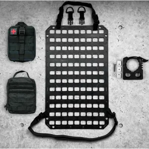 Grey Man Tactical - Vehicle Seatback RMP™ Package - 15.25 x 25 RMP™   RMP Straps™ [Headrest]   [Seat Bottom]