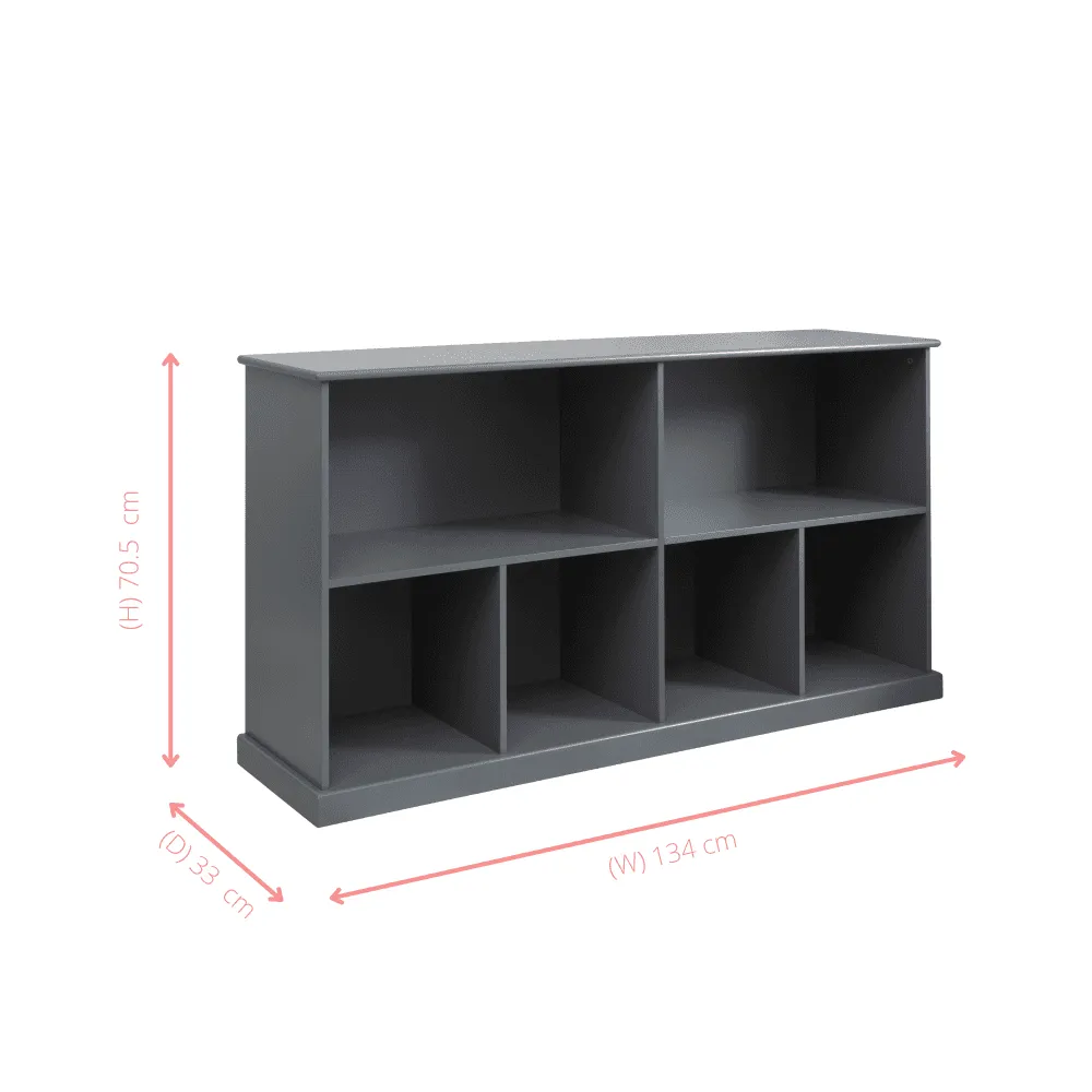 Halmstad Toy Cube Storage Unit in Grey