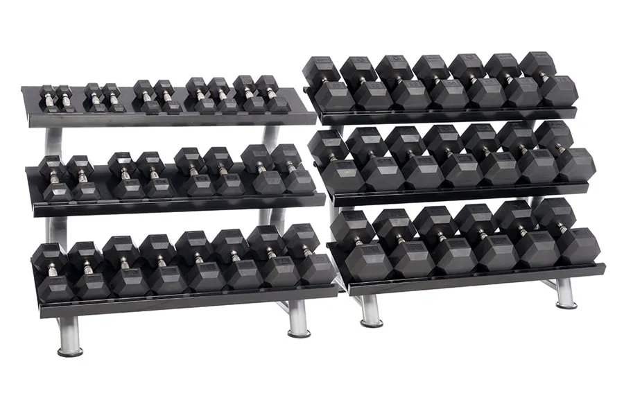 Hampton Urethane DURA-BELL Hex Dumbbells