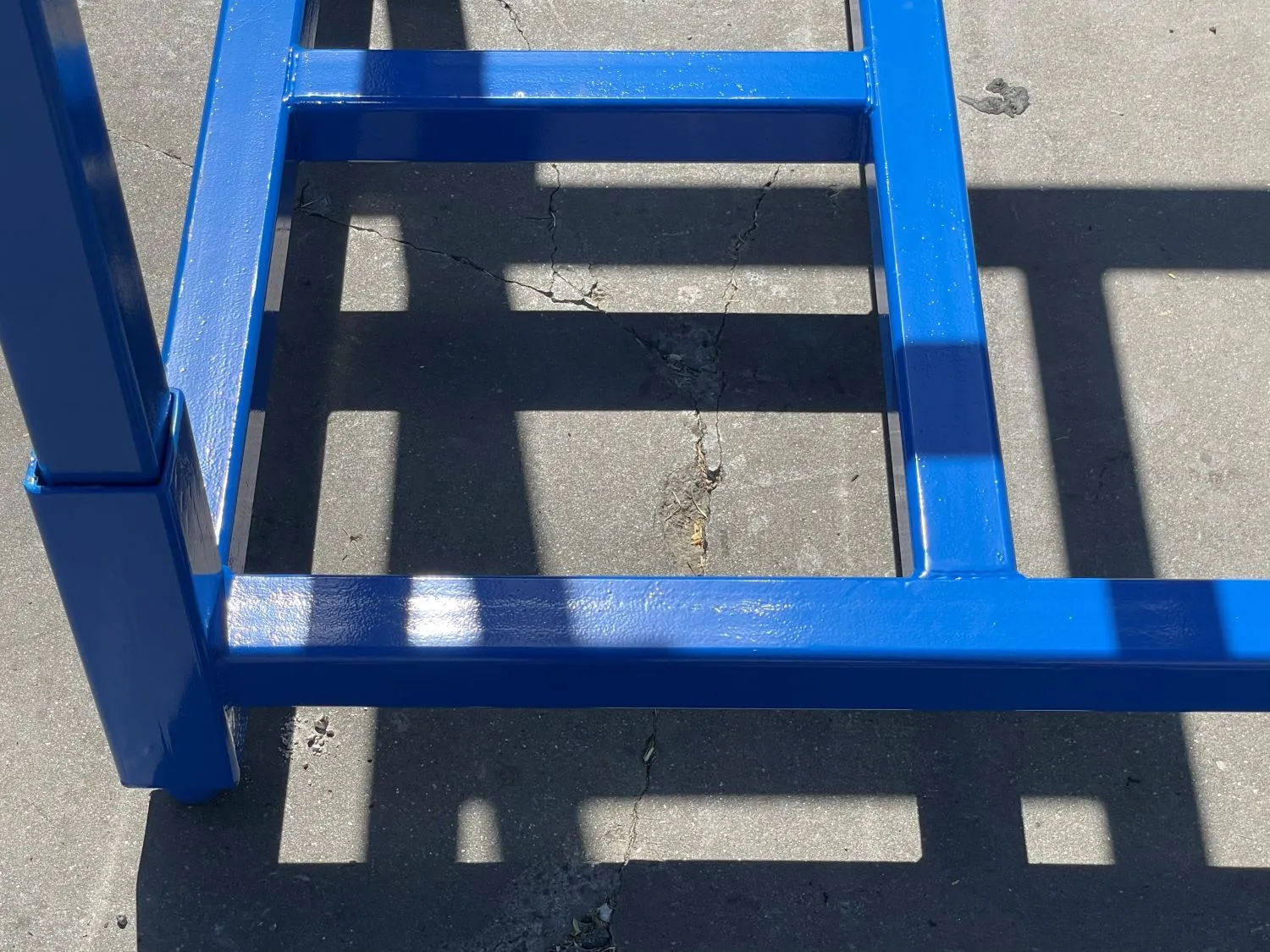 Heavy-Duty Stackable Pallet Racks - 48” x 48” x 36” | Powder-Coated Steel