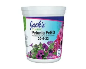 Jack's Classic Petunia FeED 20-6-22 Fertilizer