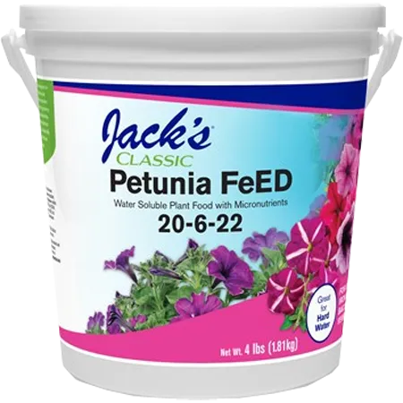 Jack's Classic Petunia FeED 20-6-22 Fertilizer