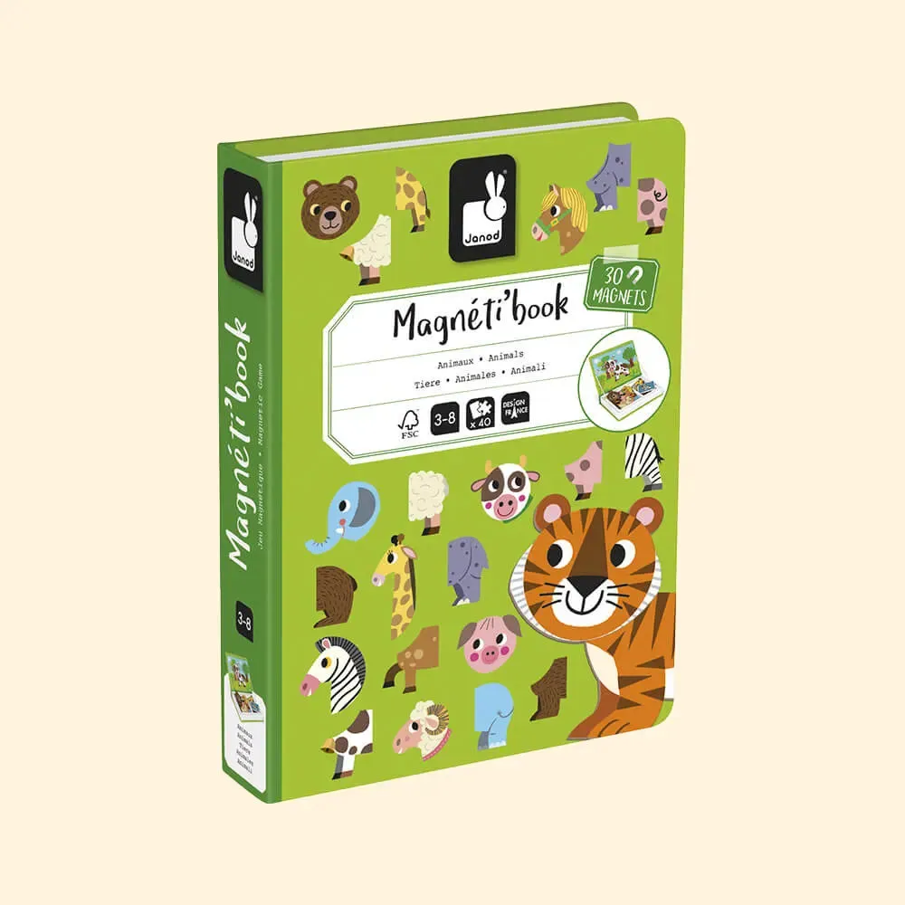 Janod Magnetibook Animals