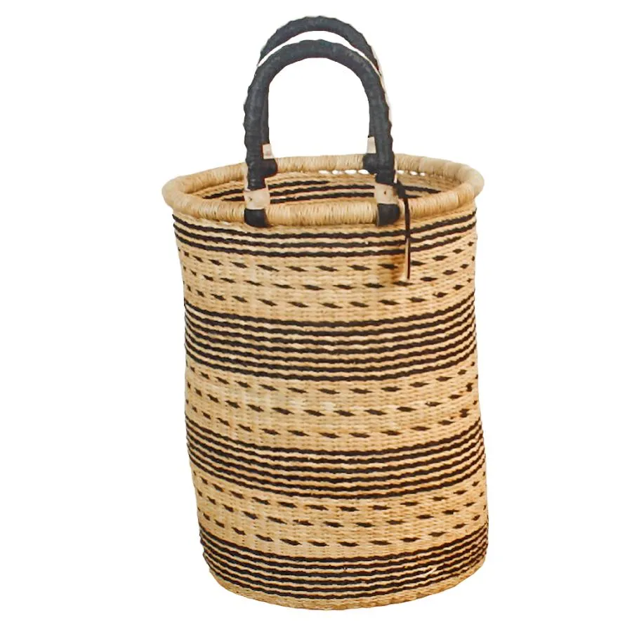 Laundry Hamper Natural Palette Bolga Baskets