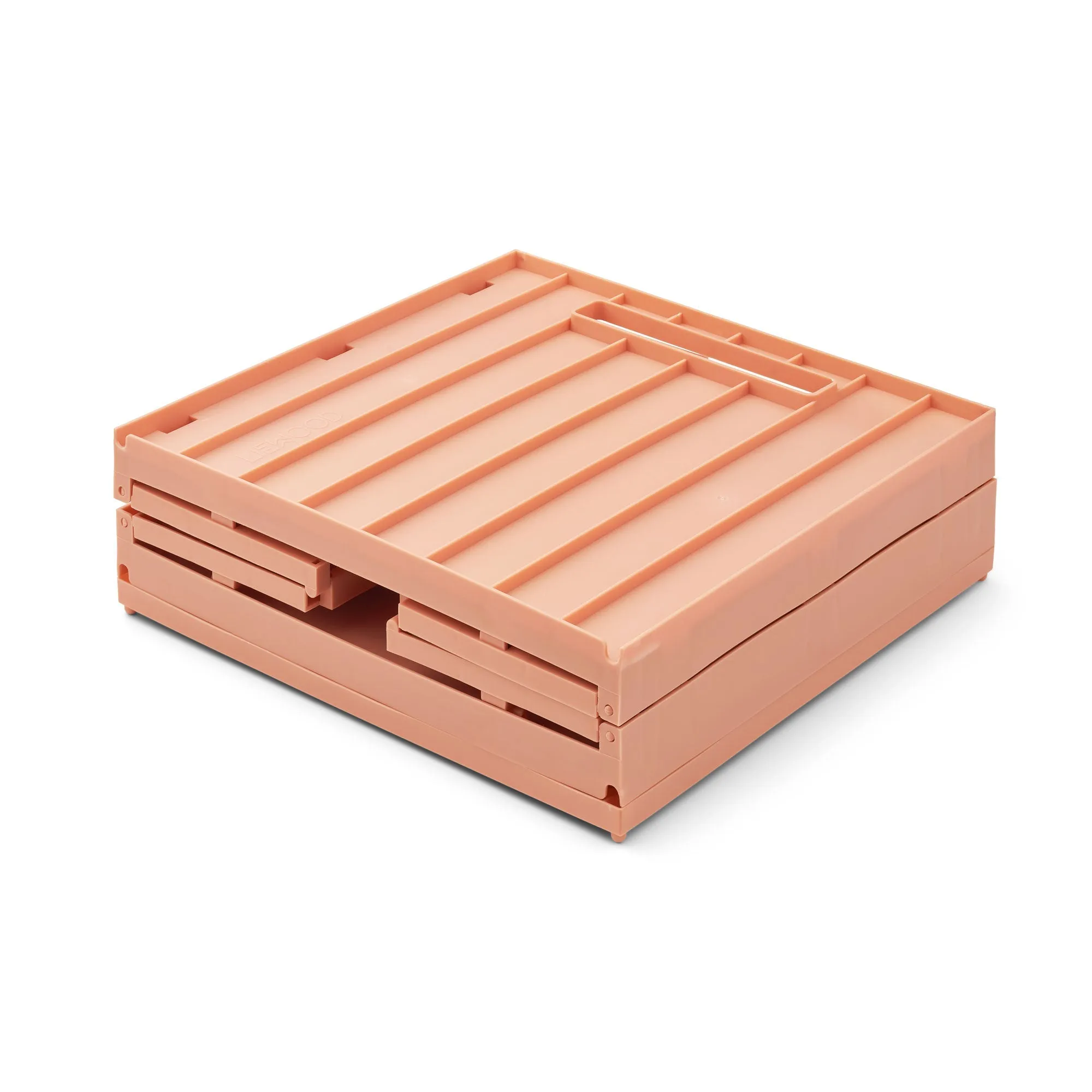 Liewood 'Elijah' Square Storage Box with Lid - Tuscany Rose