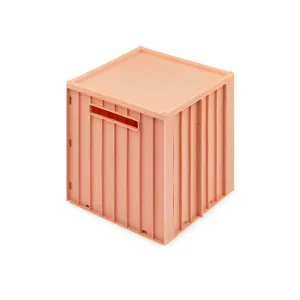 Liewood 'Elijah' Square Storage Box with Lid - Tuscany Rose