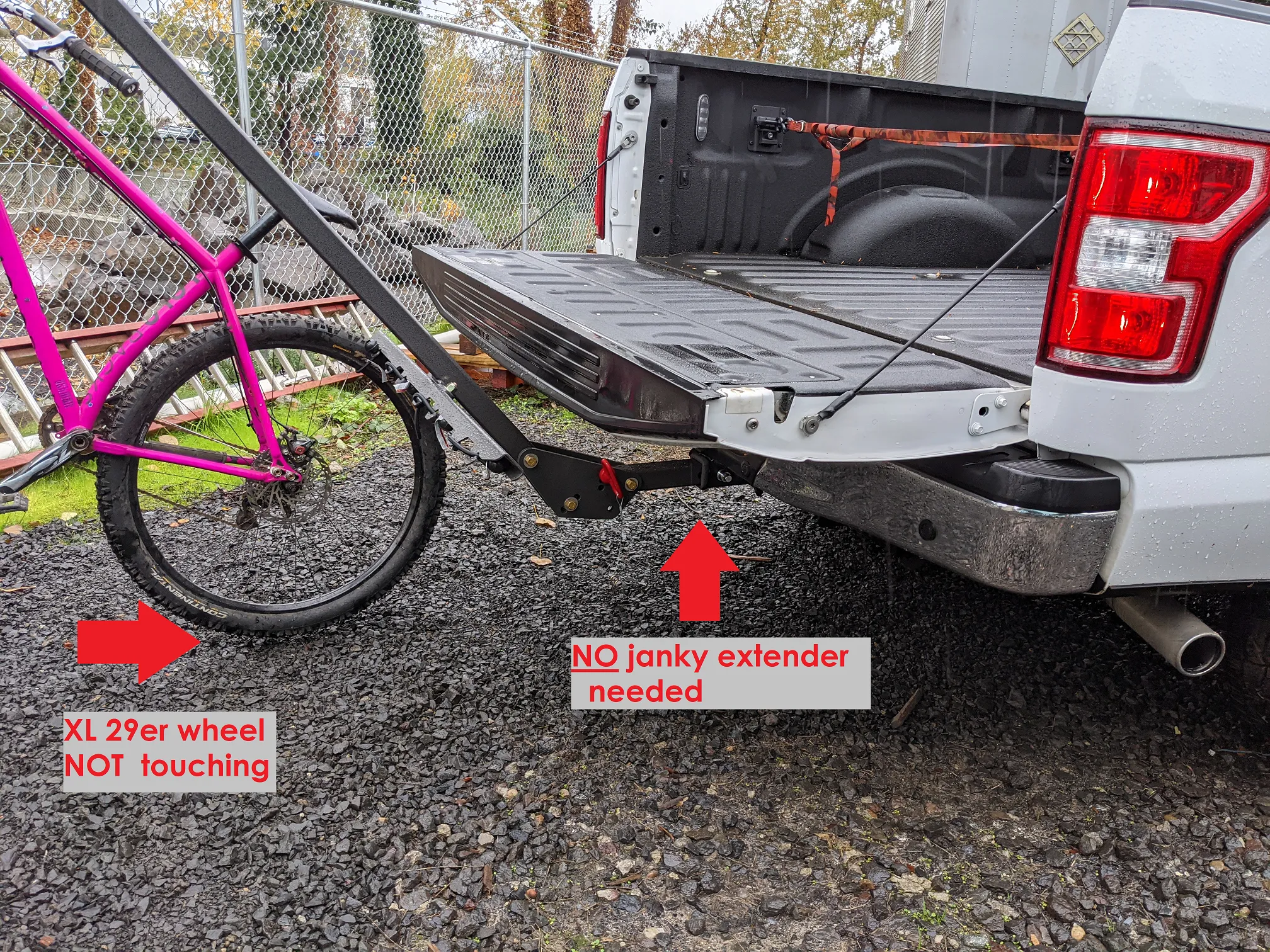 Lolo Racks 6 bike rack for 2" hitch standard tilting (includes locking hitch bolt)