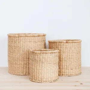 Madison Elephant Grass Basket Trio