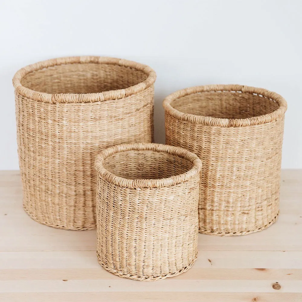 Madison Elephant Grass Basket Trio