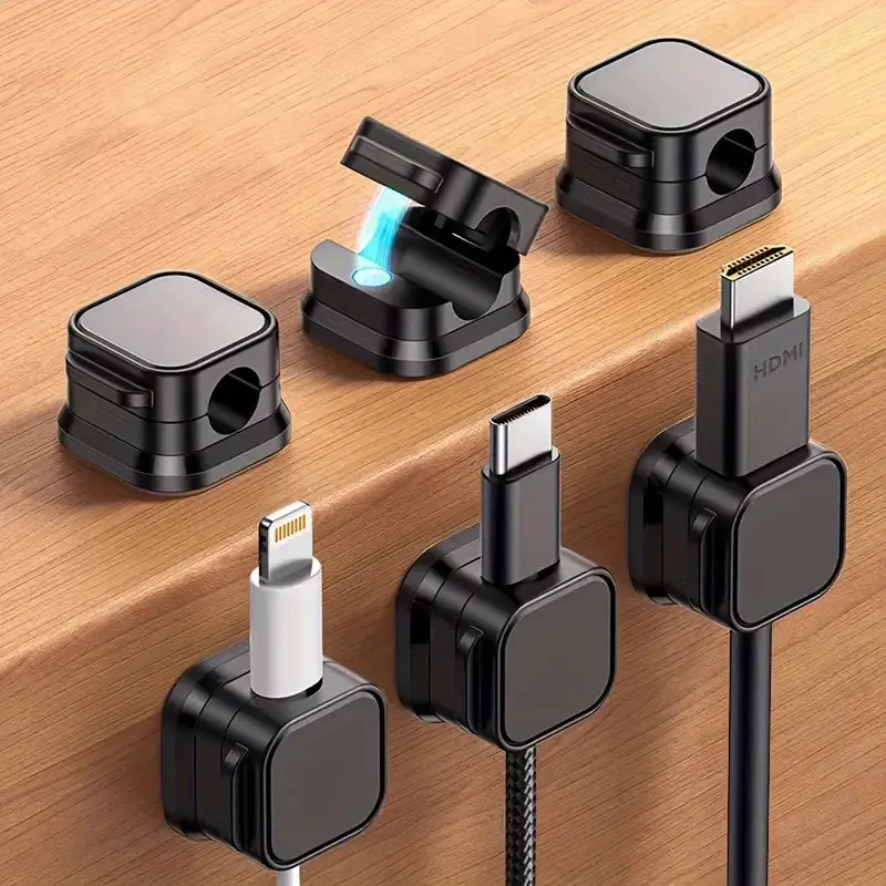 Magnetic Cable Holder/Organizer - 6pc