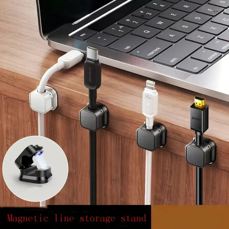 Magnetic Cable Holder/Organizer - 6pc