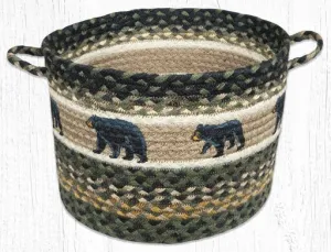 Mama & Baby Bear Braided Jute Utility Baskets