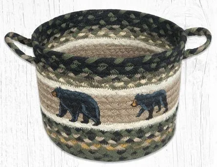 Mama & Baby Bear Braided Jute Utility Baskets