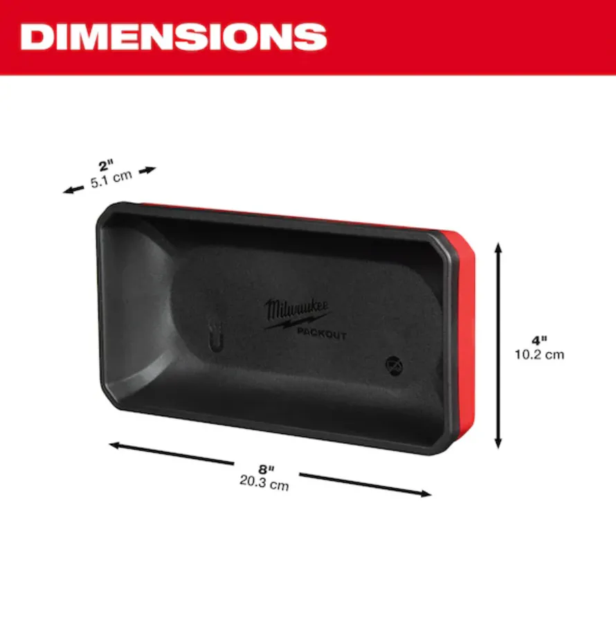 Milwaukee 48-22-8071 PACKOUT™ Large Magnetic Bin