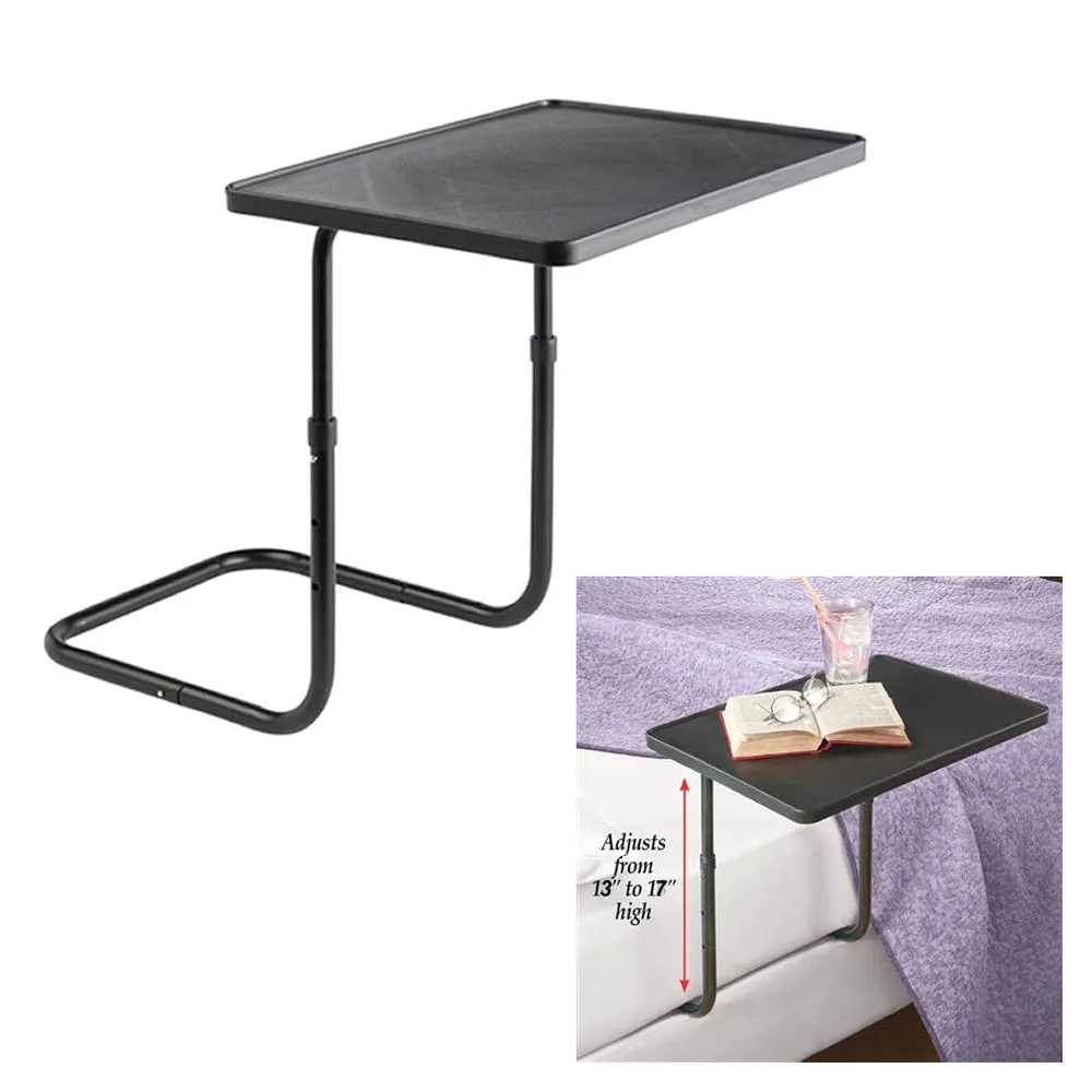 Multi-Purpose Adjustable Bedside Table (Black) OD407