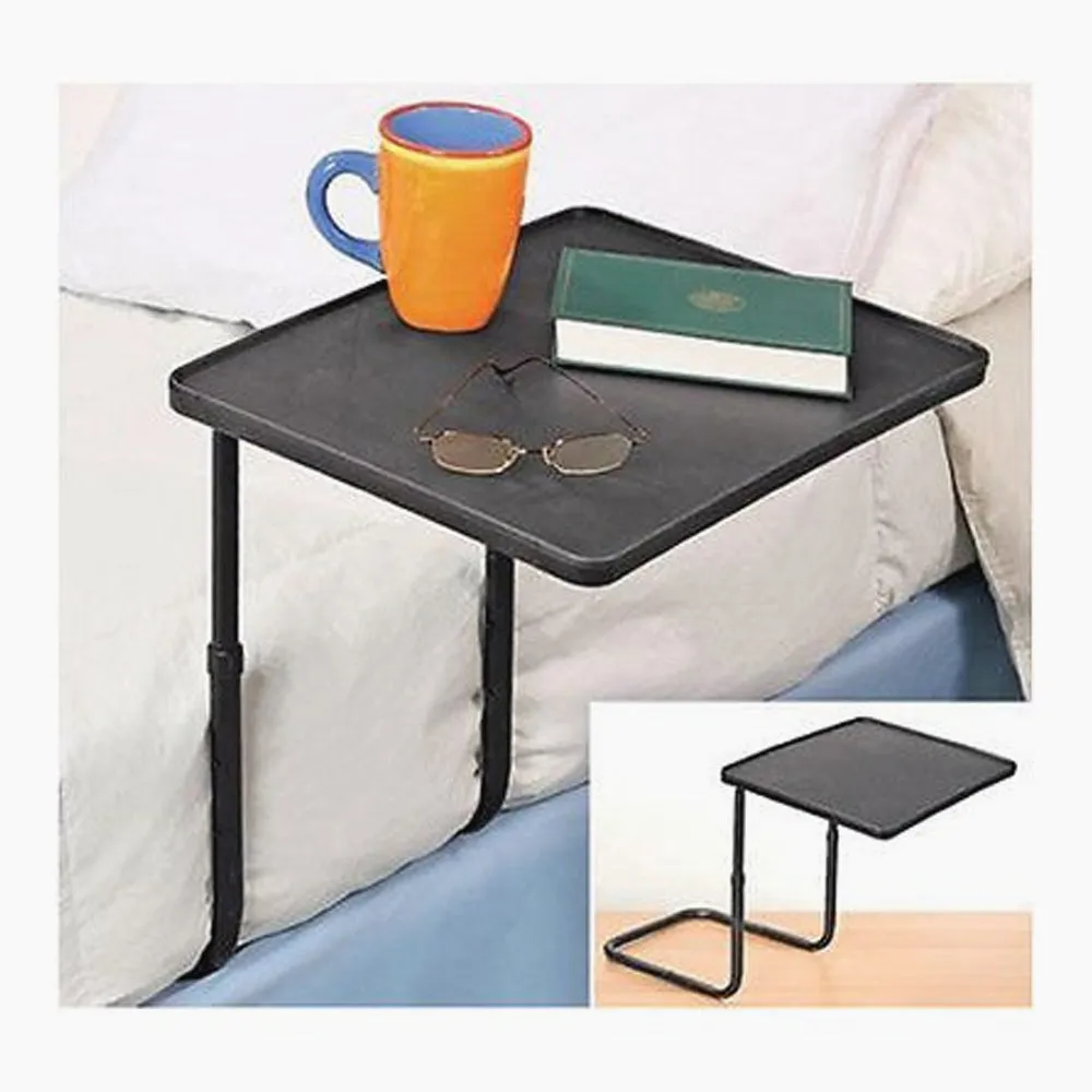 Multi-Purpose Adjustable Bedside Table (Black) OD407