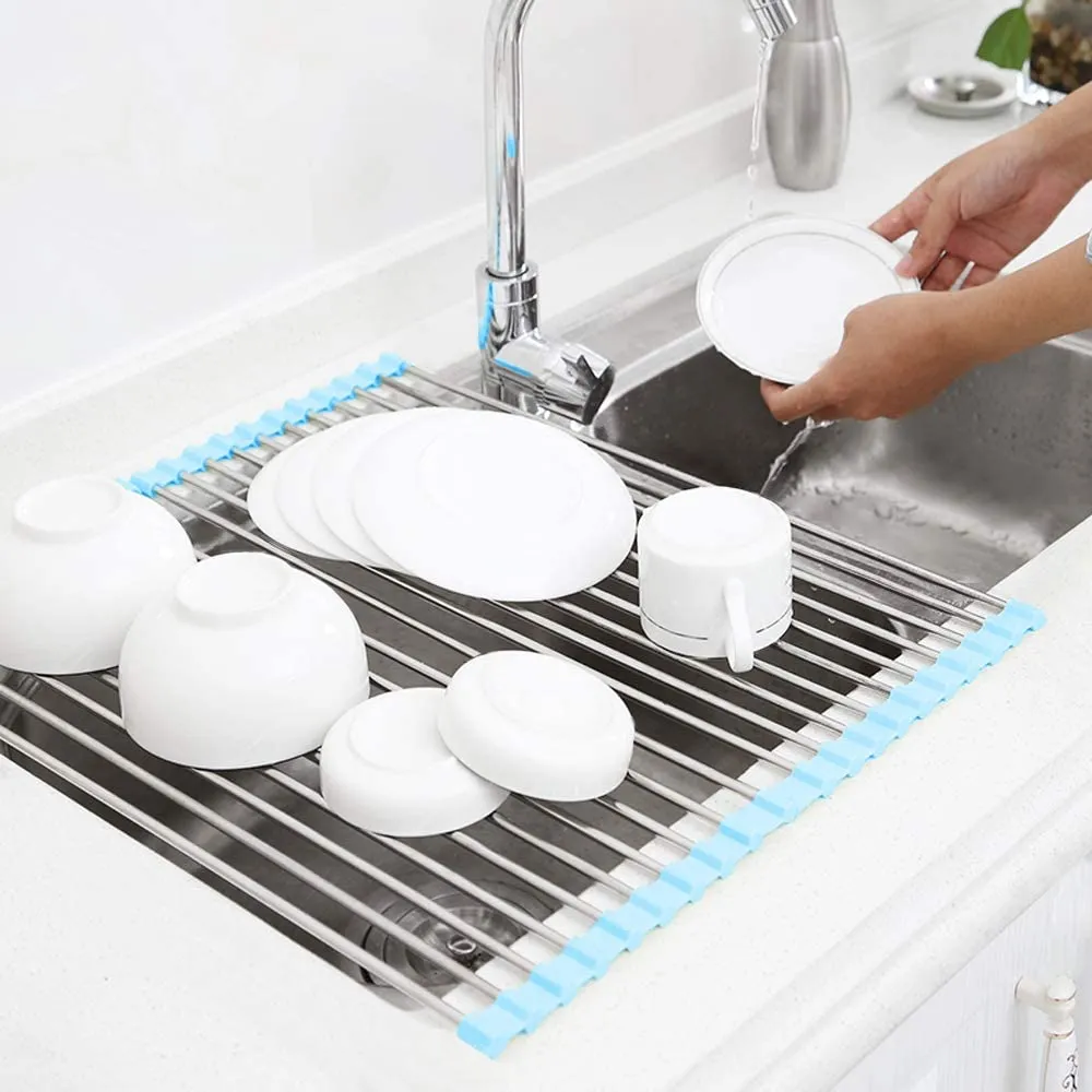 Multi Purpose Roll Up Dish Drying Rack