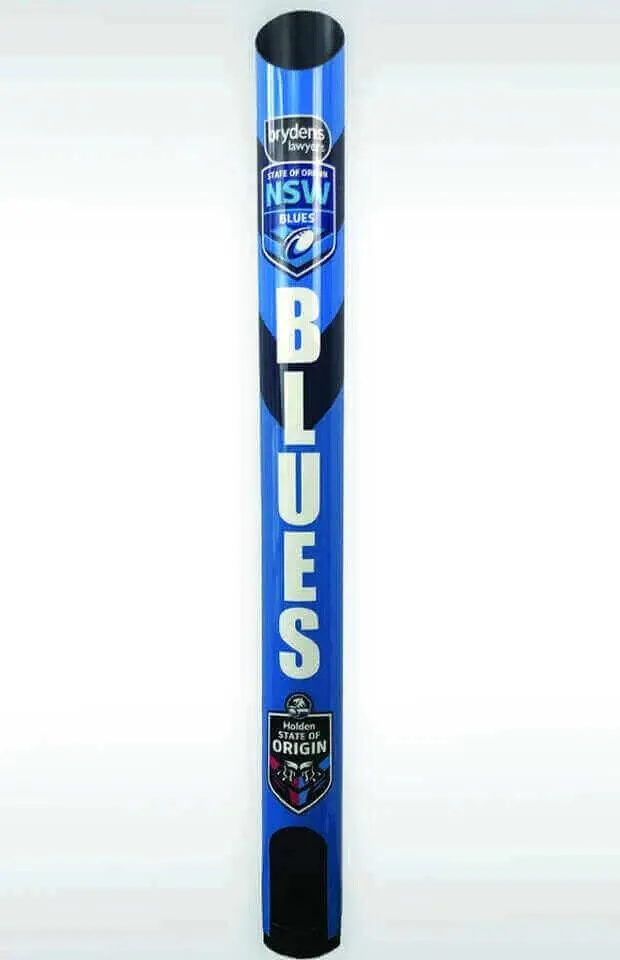 NRL Stubby Cooler Dispenser - NSW Blues - Fits 8 Cooler Wall Mount