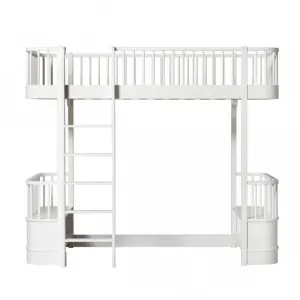 Oliver Furniture - Wood Loft Bed in White