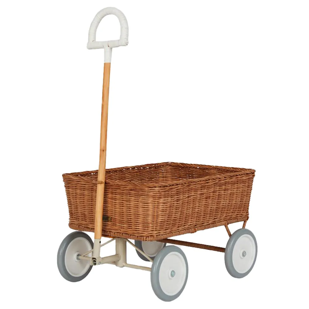 Olli Ella Rattan Wonder Wagon - Natural