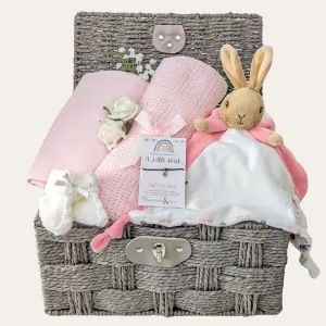 Personalised Baby Girl Gifts Hamper Flopsy's Bedtime Adventures