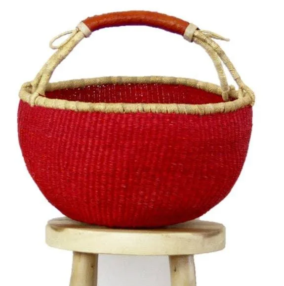 Red Harvest Bolga Ghana Basket