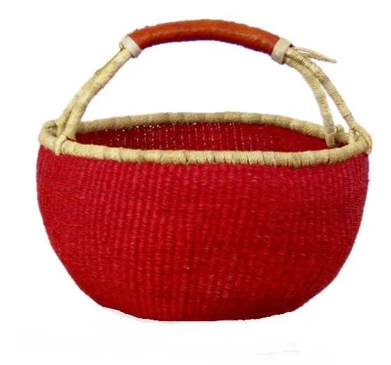 Red Harvest Bolga Ghana Basket